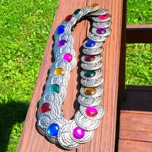 Colorful stretchy  elastic belt